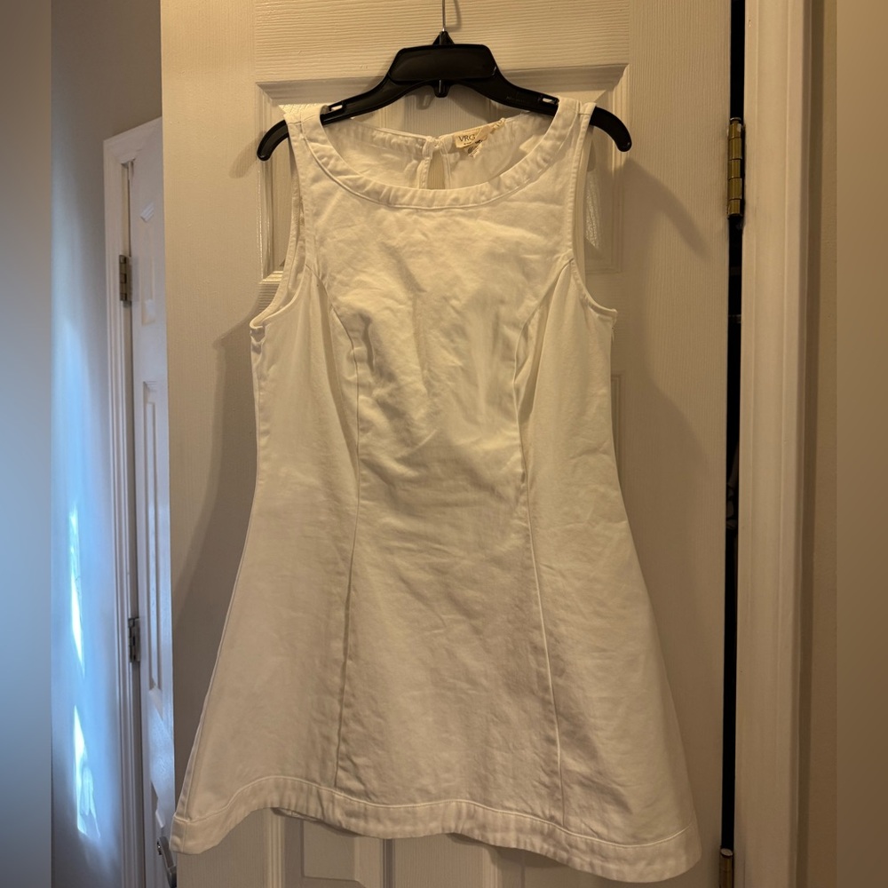 Vrg grl white mini dress